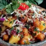 gerösteter Kichererbsen-Mango-Salat - featured image