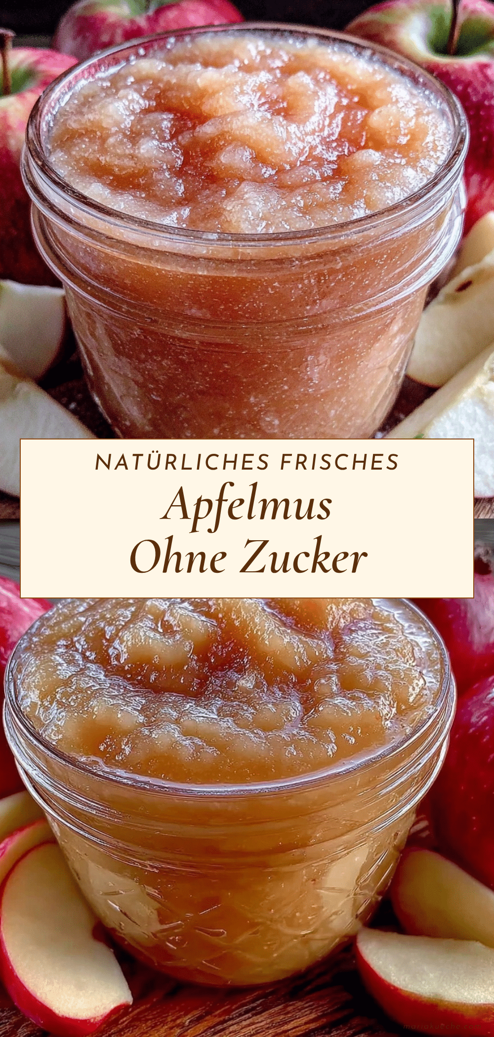 gesundes apfelmus ohne zucker recipe