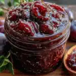 gesundes pflaumenmus ohne zucker - featured image