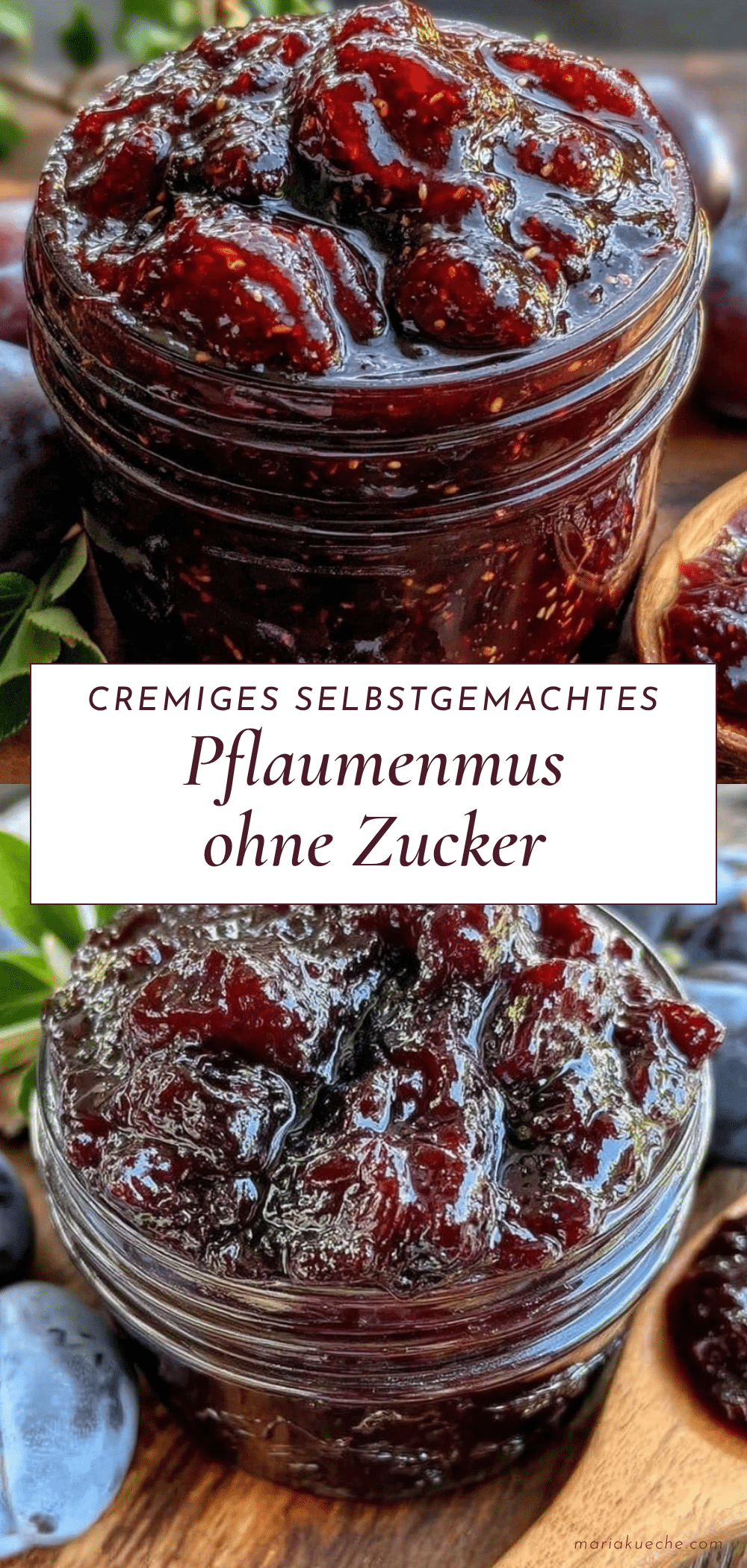 gesundes pflaumenmus ohne zucker recipe