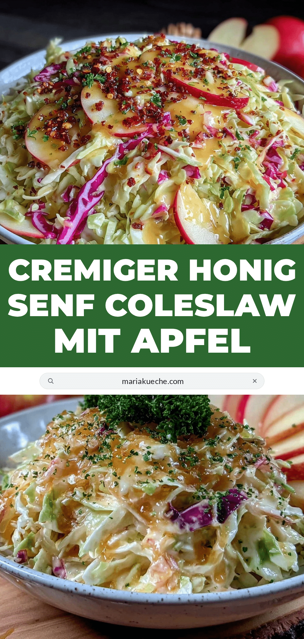 Honig Senf Coleslaw recipe