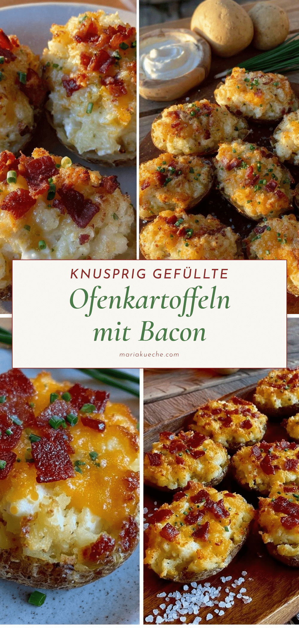 knusprig gefüllte ofenkartoffeln mit bacon recipe