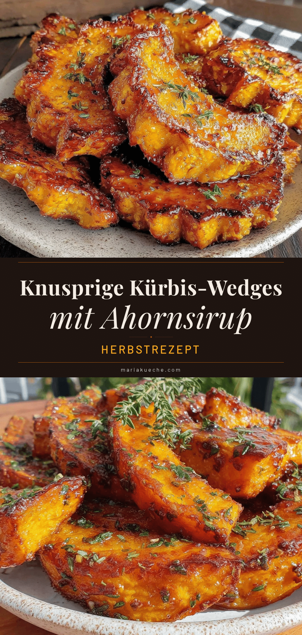 knusprige Kürbis-Wedges recipe