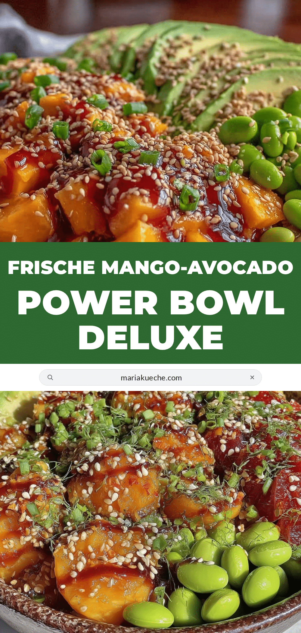 Mango-Avocado Power Bowl recipe