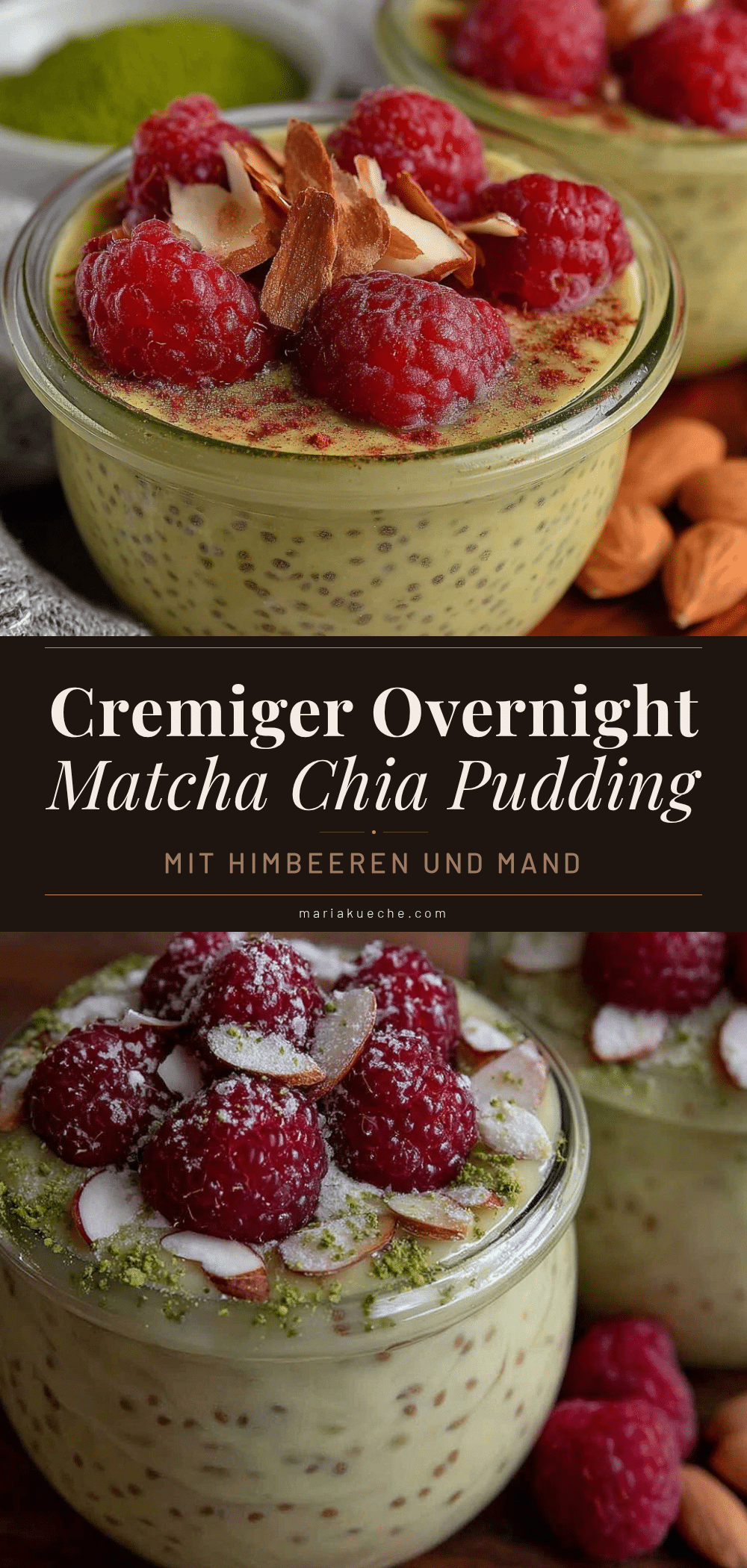 Overnight Matcha-Chia-Pudding recipe