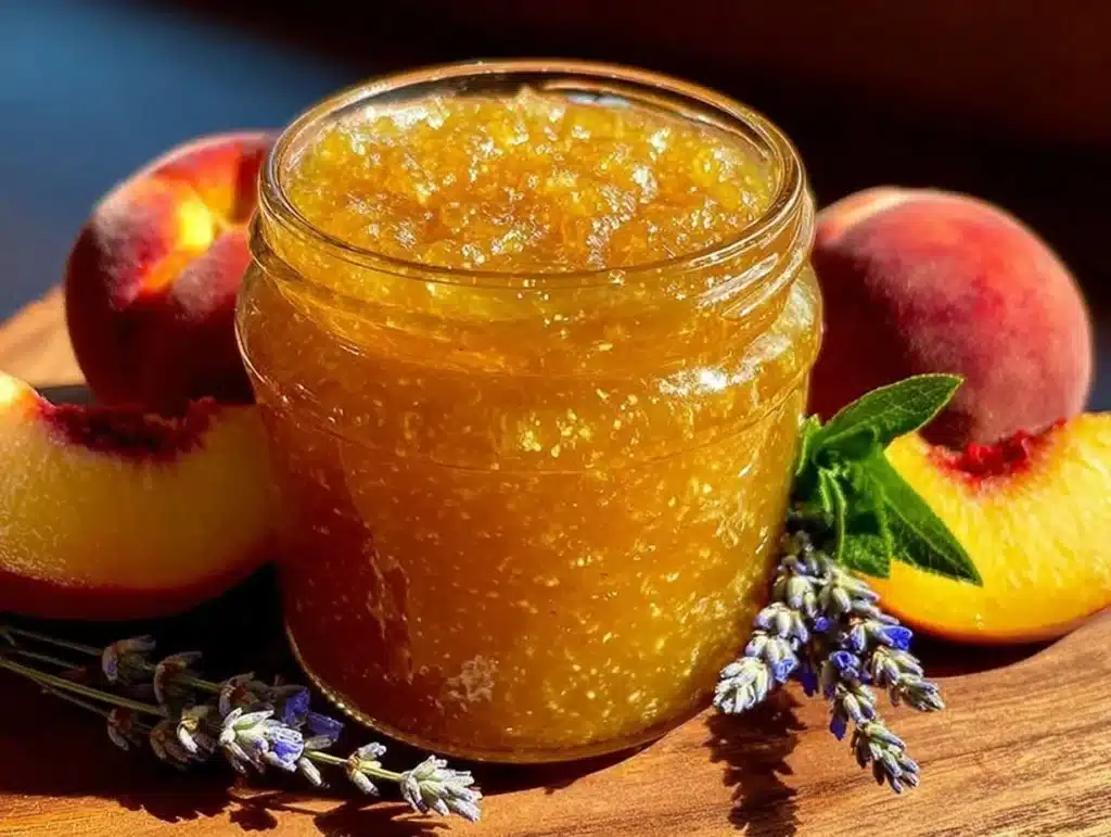 Pfirsich-Lavendel-Marmelade - featured image