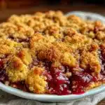 Pflaumen-Crumble - featured image