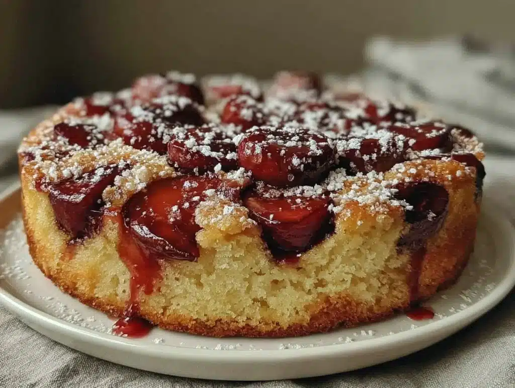 Pflaumenkuchen mit Quark-Streuseln - featured image