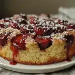 Pflaumenkuchen mit Quark-Streuseln - featured image