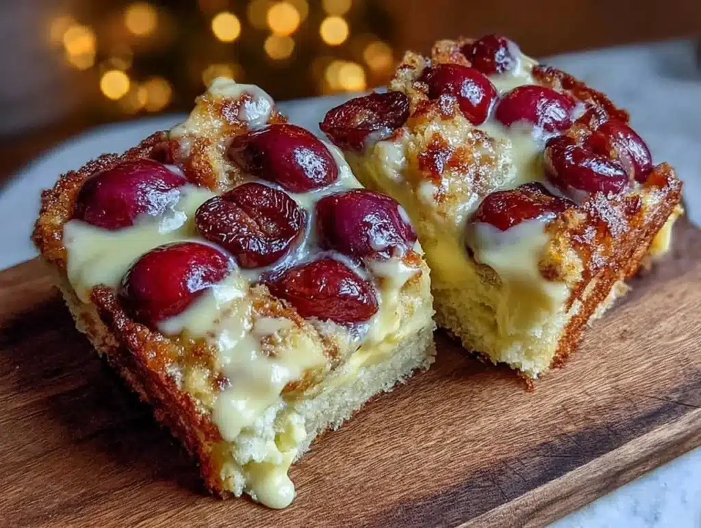 Pflaumenkuchen mit Vanillepudding-Creme - featured image