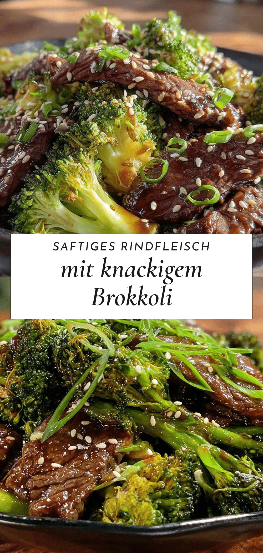 saftiges rindfleisch mit brokkoli recipe