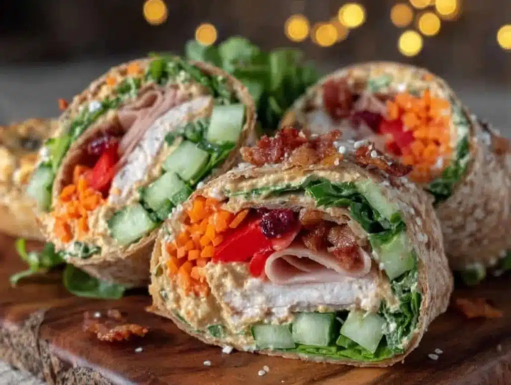 Schulbrot-Wraps mit cremigem Hummus - featured image