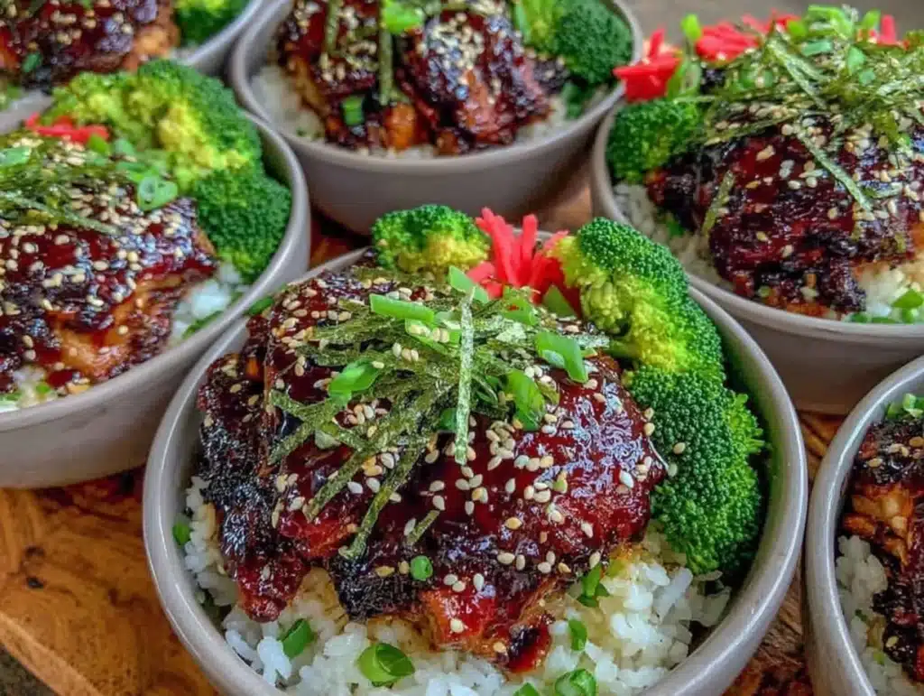 Teriyaki Chicken Meal Prep Bowls - featured image