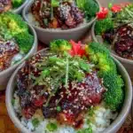 Teriyaki Chicken Meal Prep Bowls - featured image