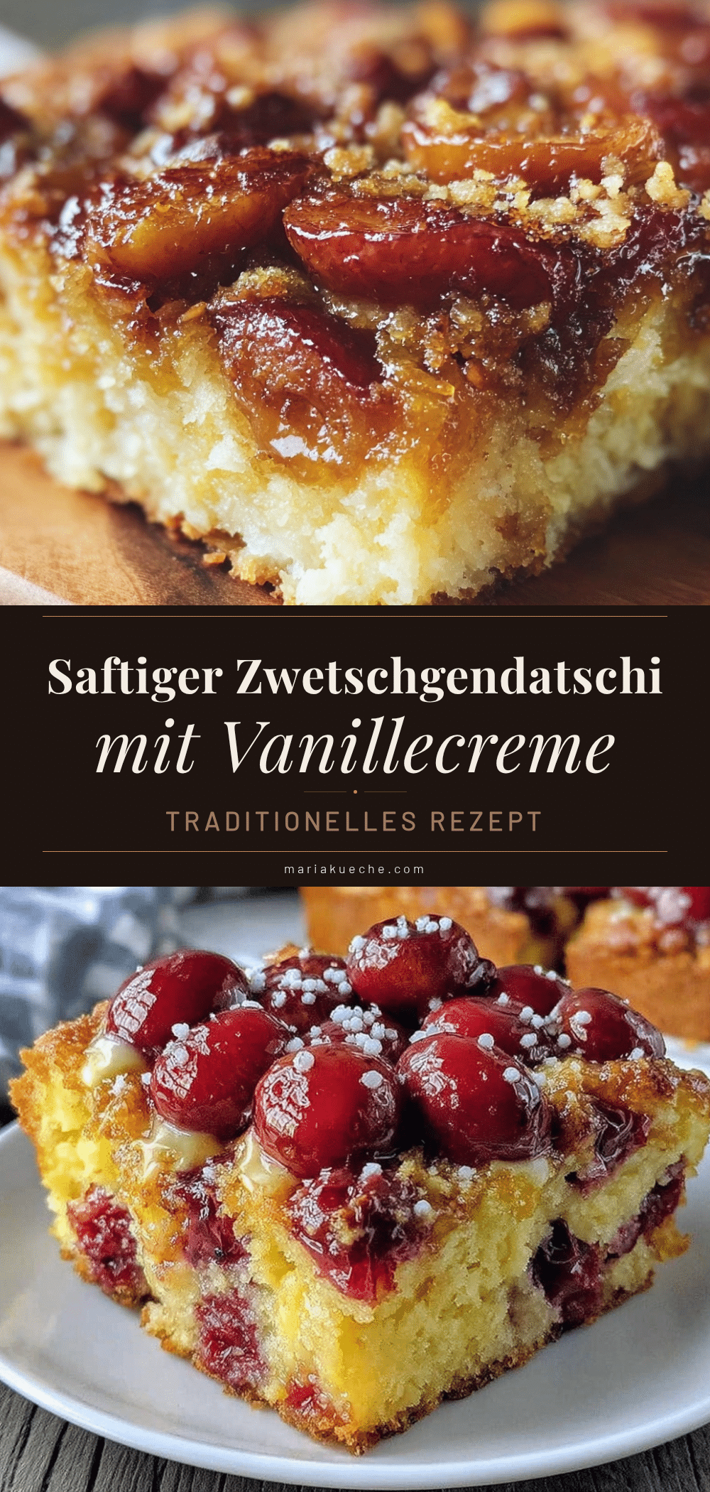 Zwetschgendatschi auf Mürbteig recipe