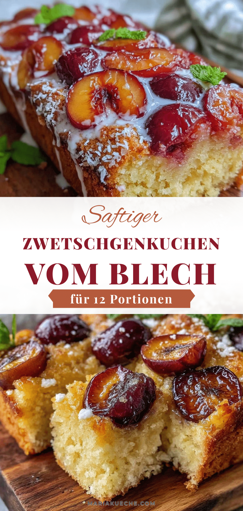 Zwetschgenkuchen vom Blech recipe
