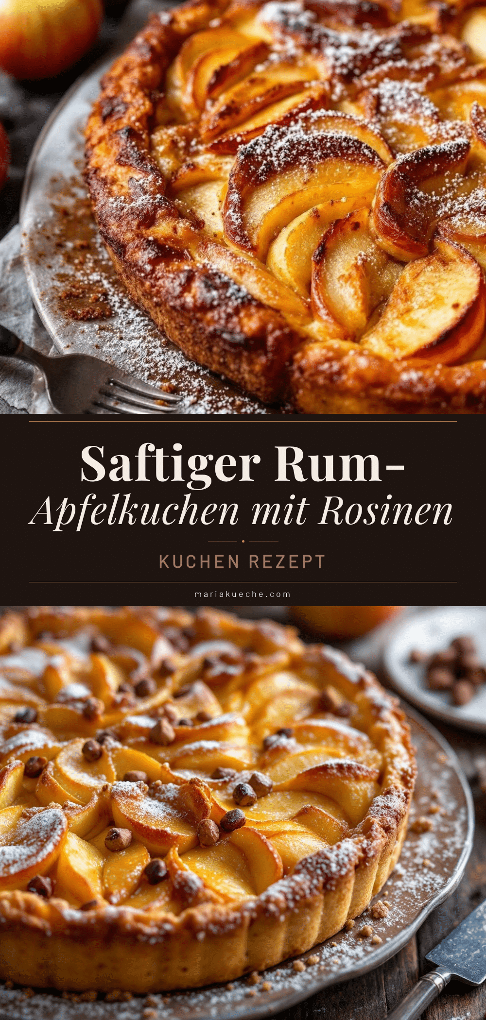 Bester gedeckter Apfelkuchen recipe