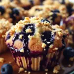 Blaubeer-Streusel Muffins - featured image