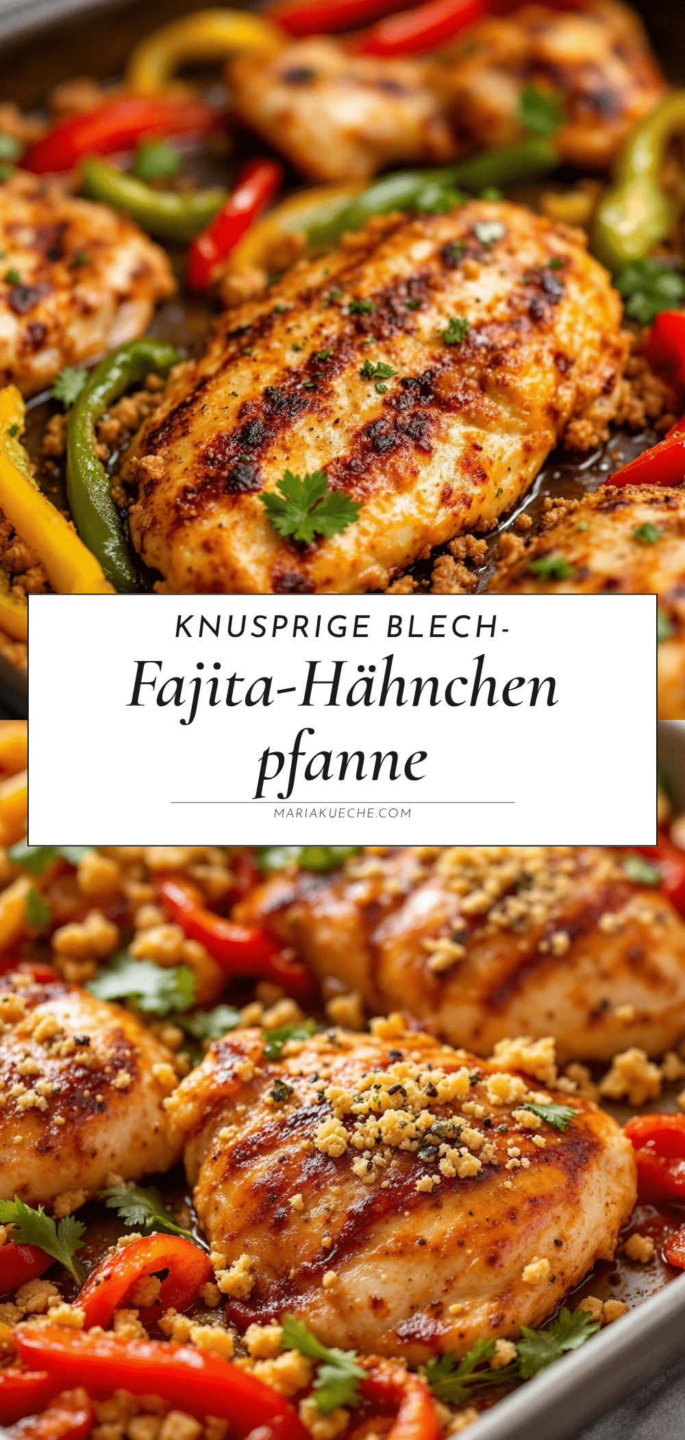 Blech-Fajita-Hähnchenpfanne recipe