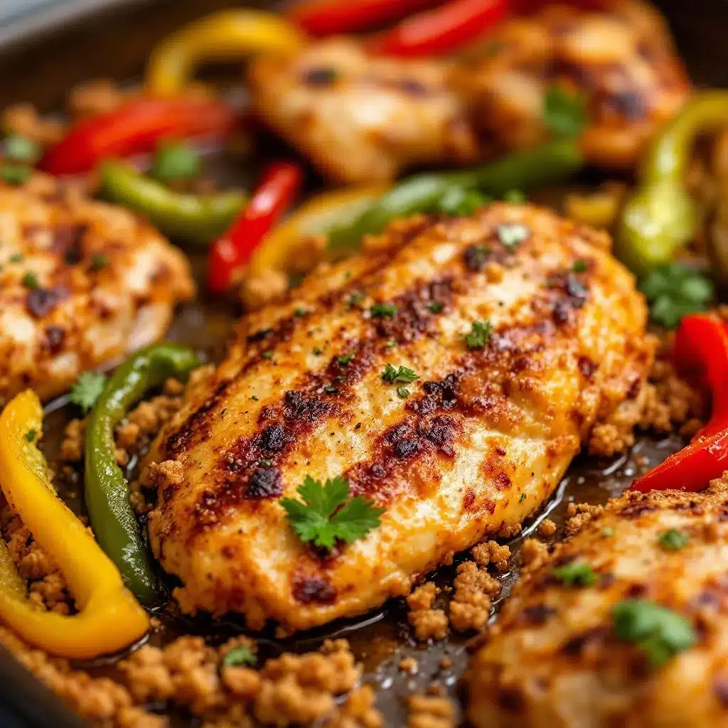 Blech-Fajita-Hähnchenpfanne - featured image