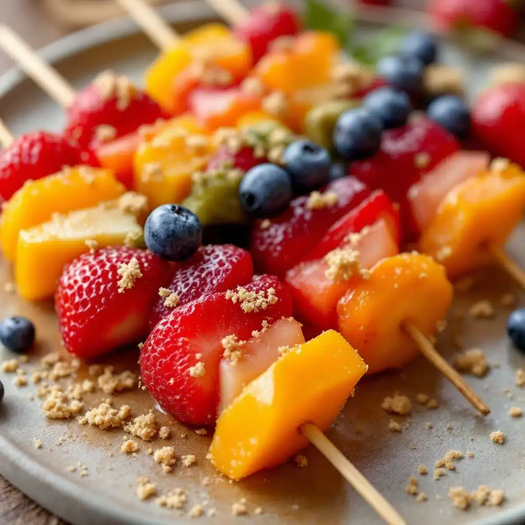 Bunte Lunch-Fruchtspieße für Kids - featured image