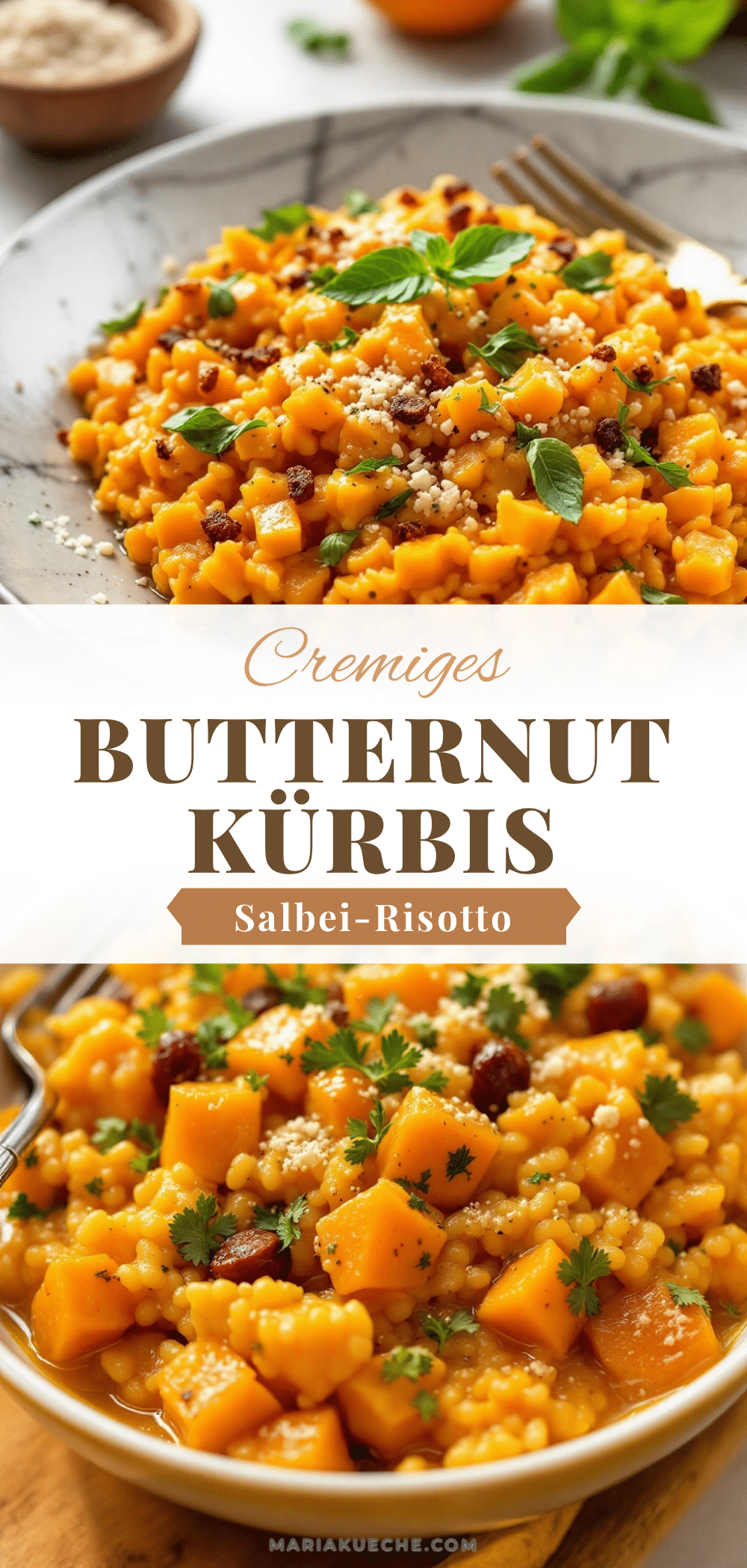 Butternut-Kürbis-Risotto recipe