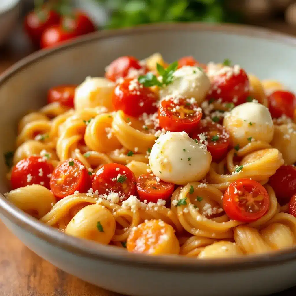 Cremige 20-Minuten-Gnocchi-Pfanne mit Burrata - featured image