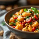 cremige ein-pfannen-gnocchi mit tomatensoße - featured image