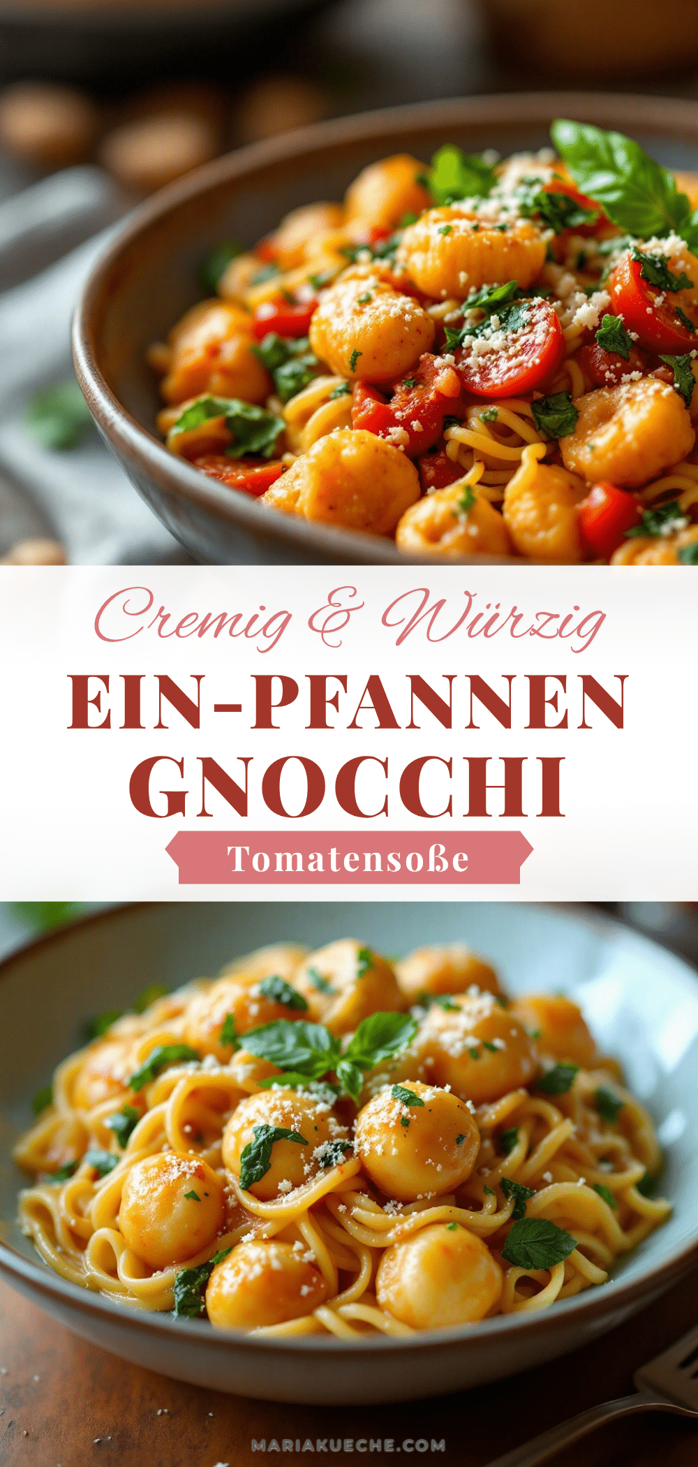 cremige ein-pfannen-gnocchi mit tomatensoße recipe