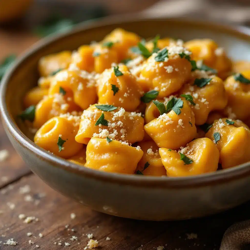 cremige Kürbis-Gnocchi mit brauner Butter - featured image