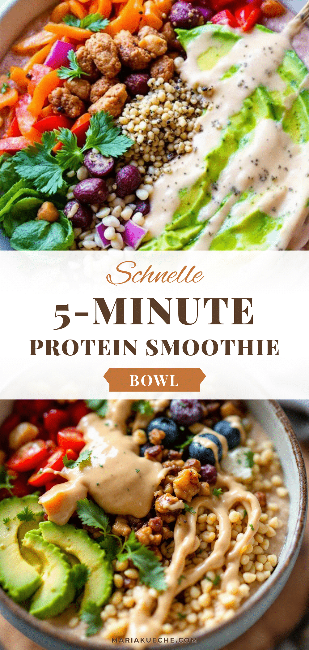 Cremiger Erdnussbutter-Smoothie Bowl recipe
