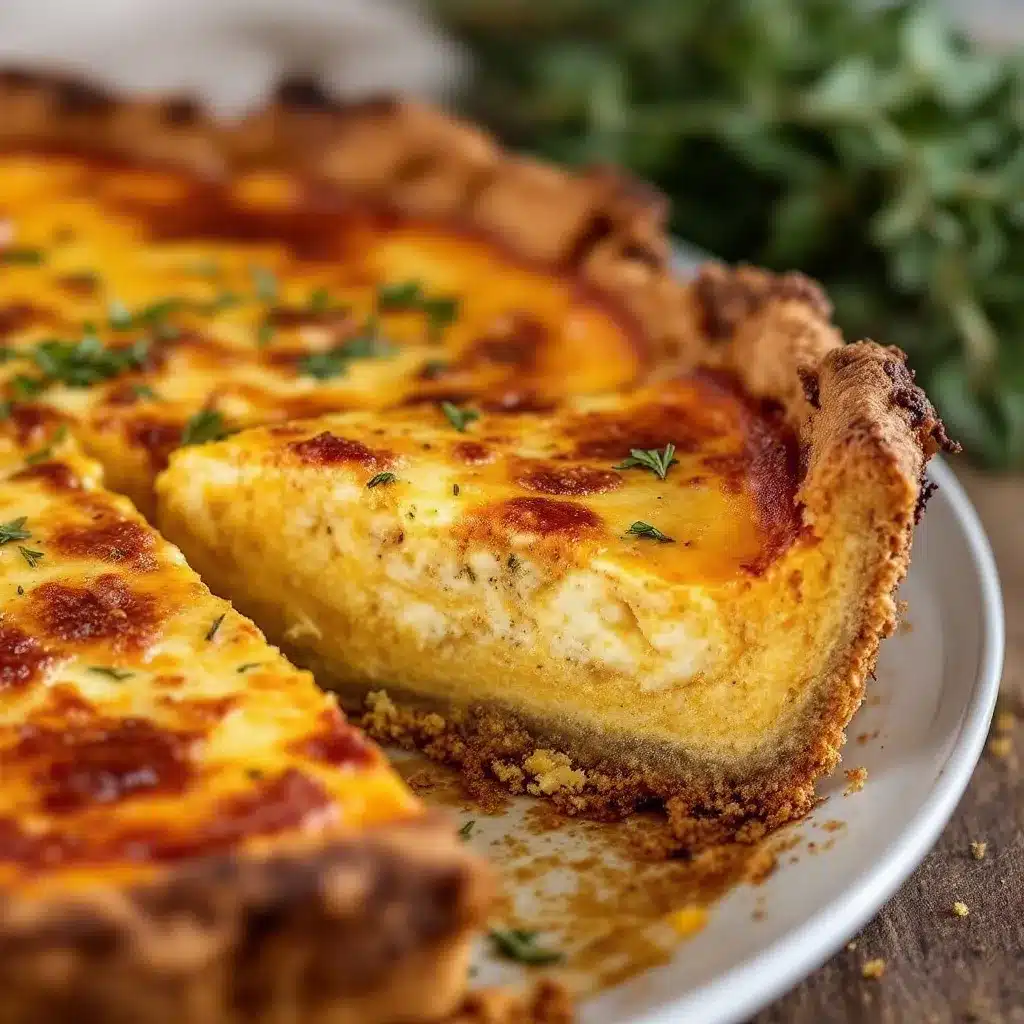 Cremiger Kürbis-Quiche mit Ziegenkäse und Thymian preparation steps