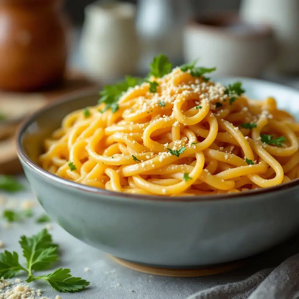 Einfache 15-Minuten-Garnelen-Knoblauch-Pasta - featured image