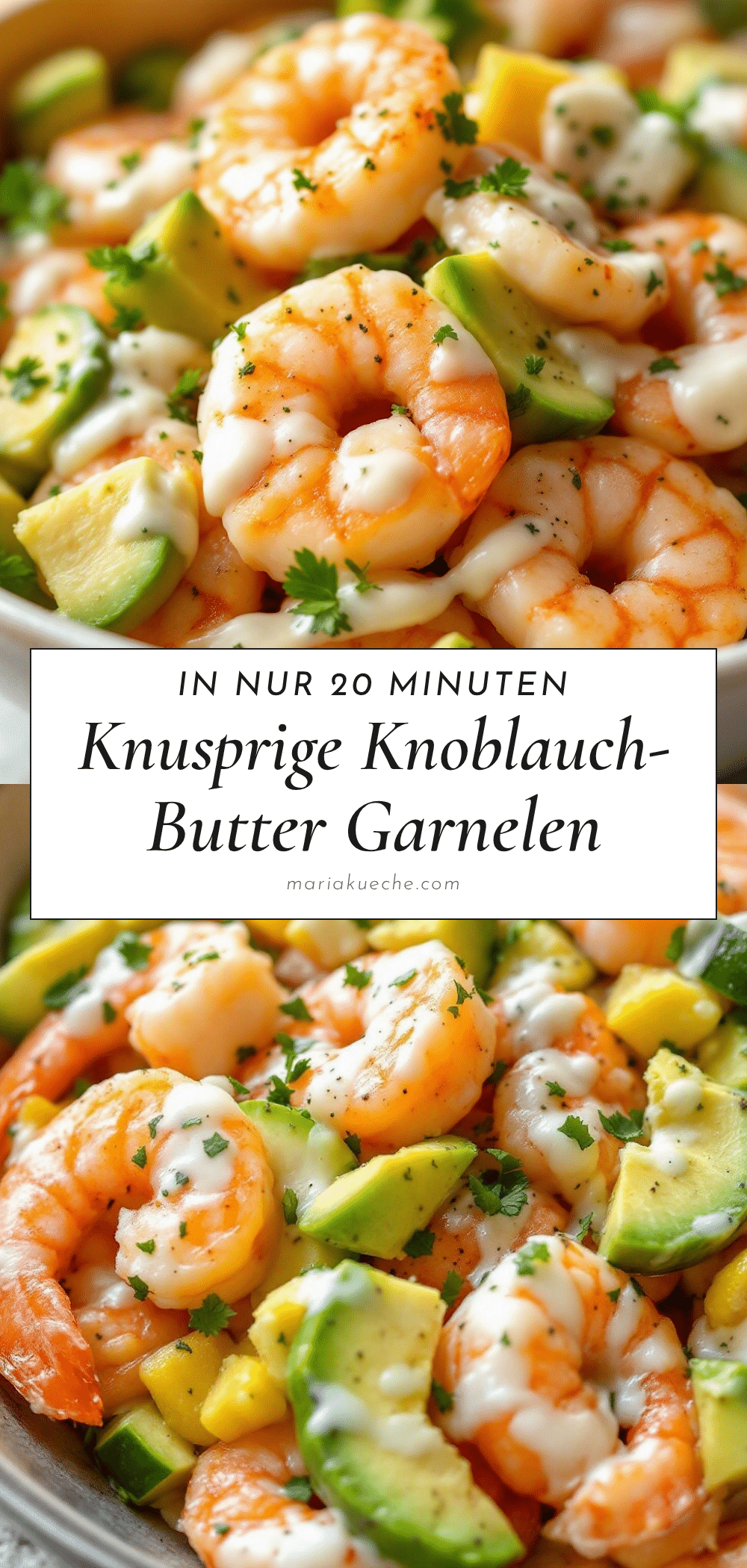 Einfache Knoblauch-Butter-Garnelen-Pfanne recipe