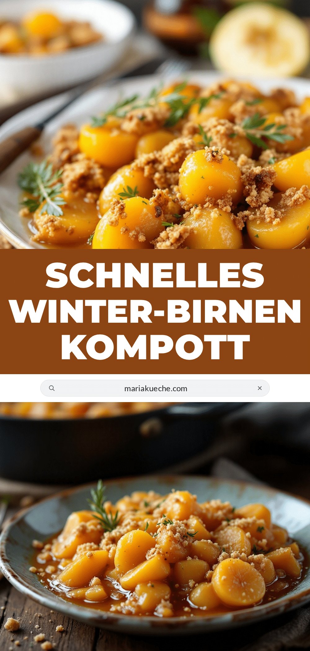 einfaches birnenkompott mit sternanis und zimt recipe