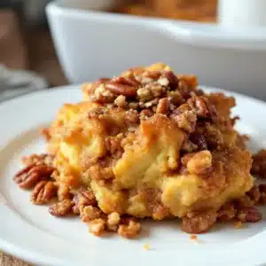 French Toast Auflauf mit Pekannüssen - featured image