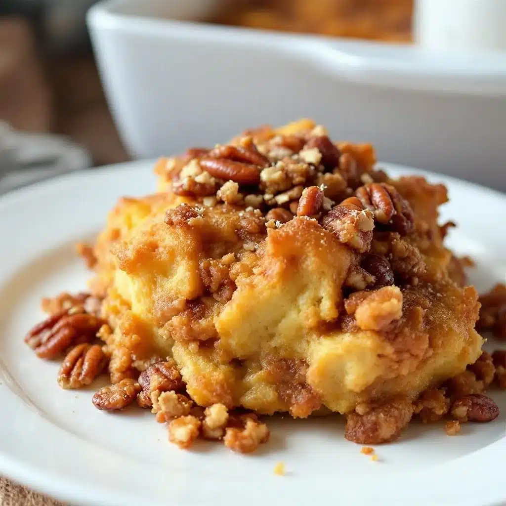 French Toast Auflauf mit Pekannüssen - featured image