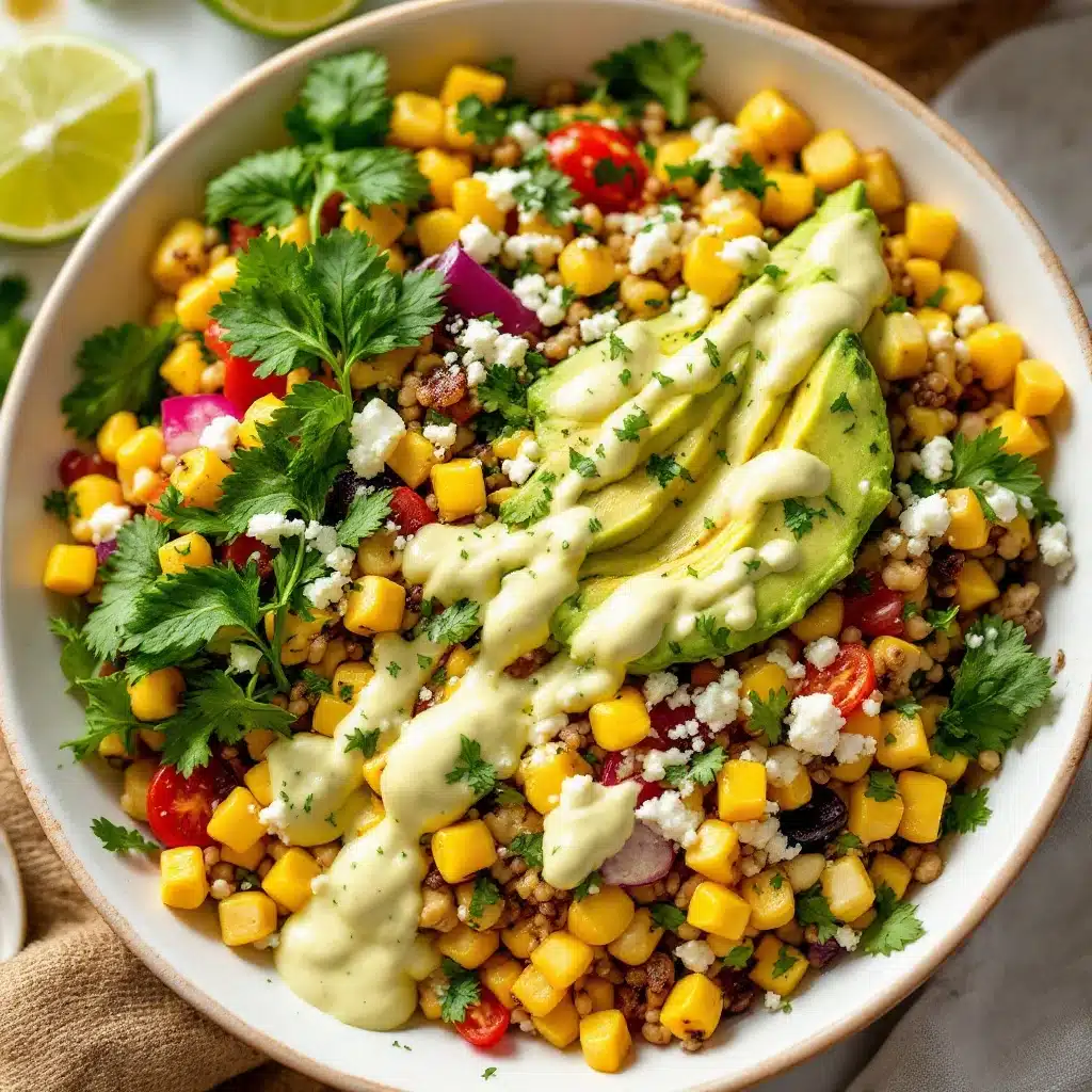 gegrillter mais-salat mit limette und cotija - featured image