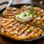 gegrillter Maiskolben mit Kräuterbutter und Feta - featured image