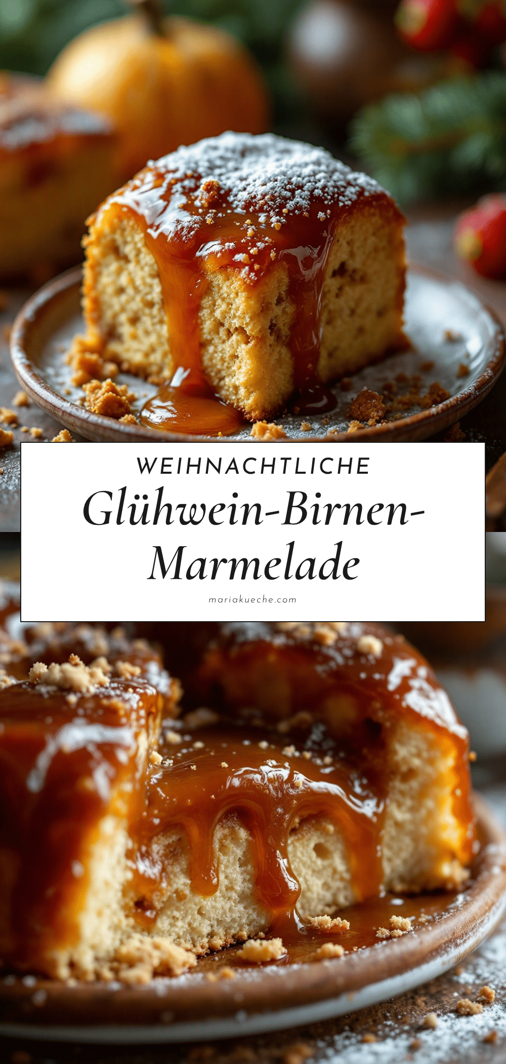 Glühwein-Birnen-Marmelade recipe