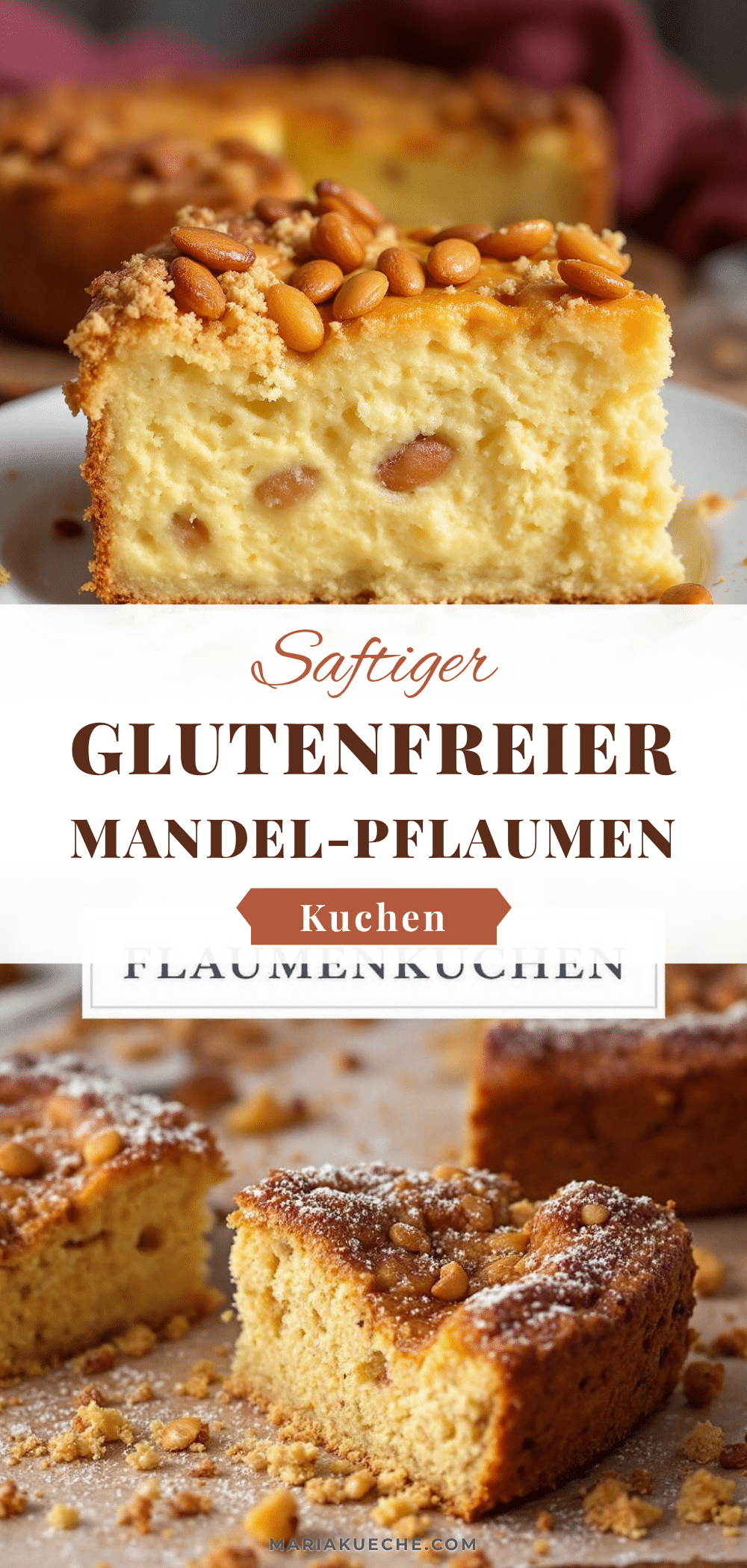 glutenfreier pflaumenkuchen mit mandeln recipe