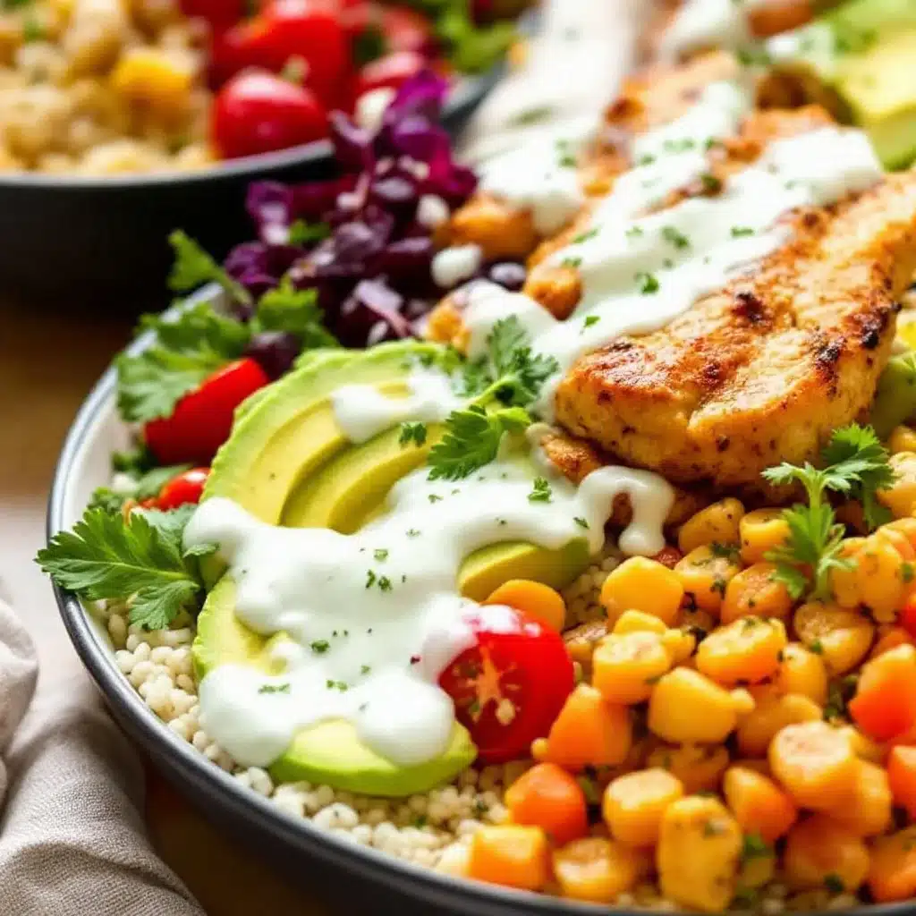 Hähnchen-Reis-Bowls - featured image