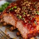 Honig-Bourbon BBQ Rippchen Ofen Rezept - featured image