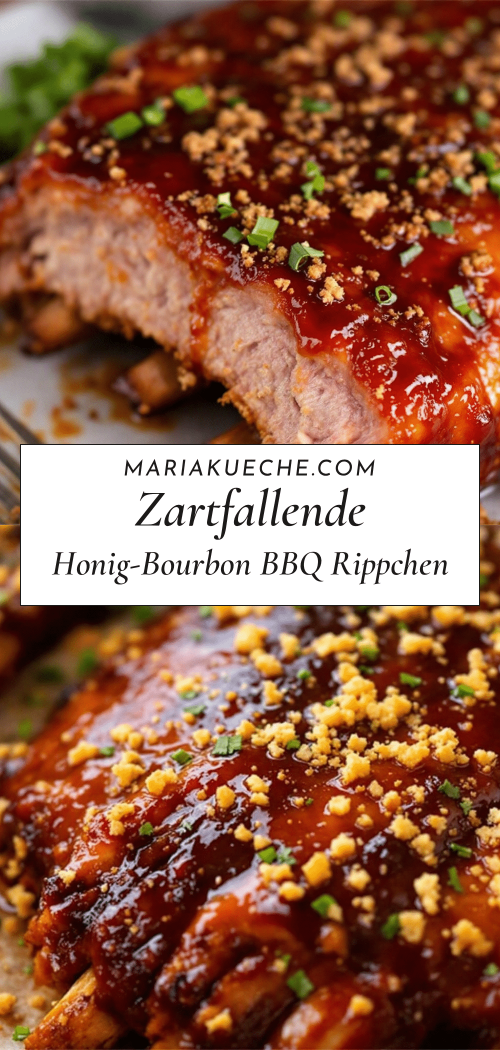 Honig-Bourbon BBQ Rippchen Ofen Rezept recipe