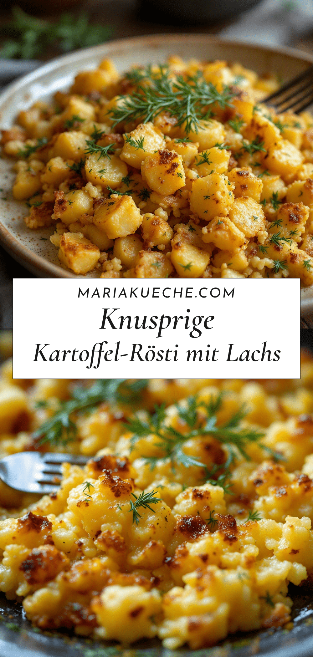 Kartoffel-Rösti mit Räucherlachs recipe