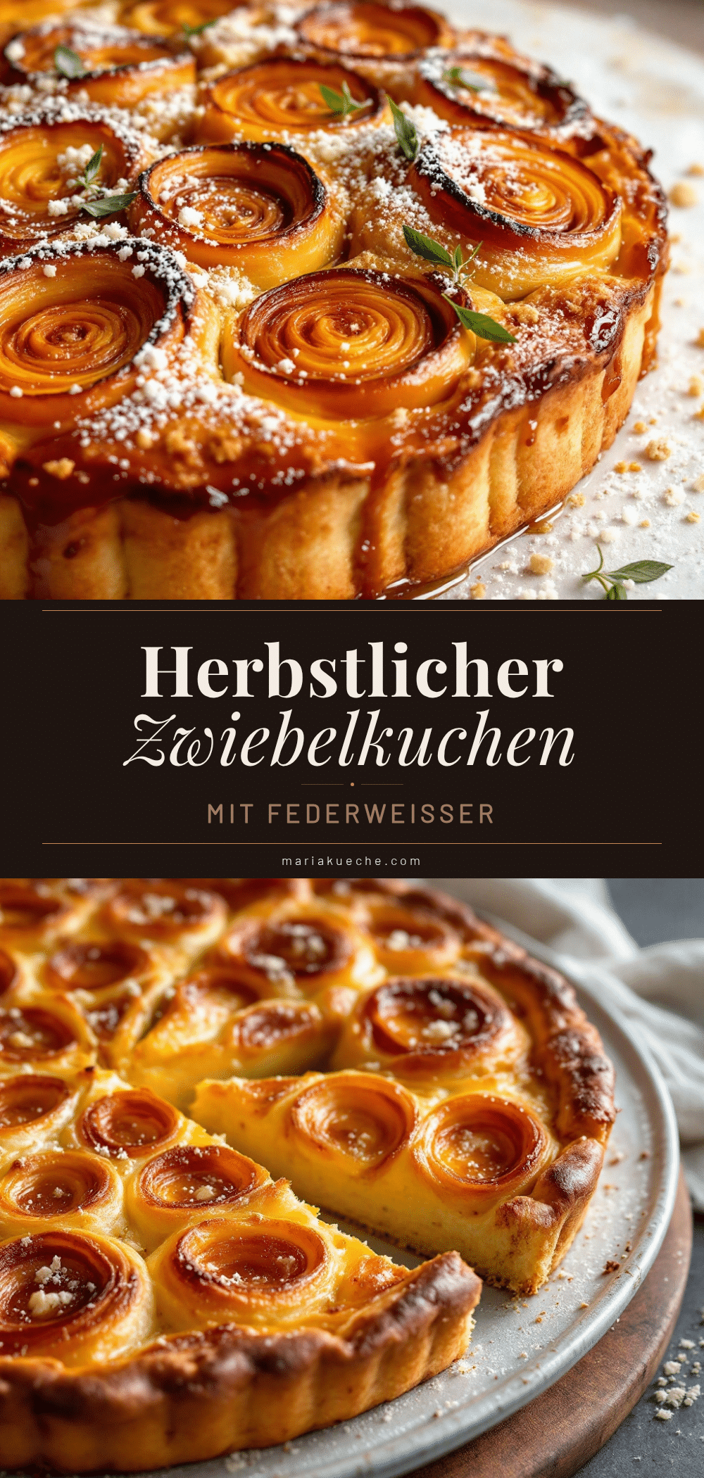 Klassischer Zwiebelkuchen mit Federweißer recipe
