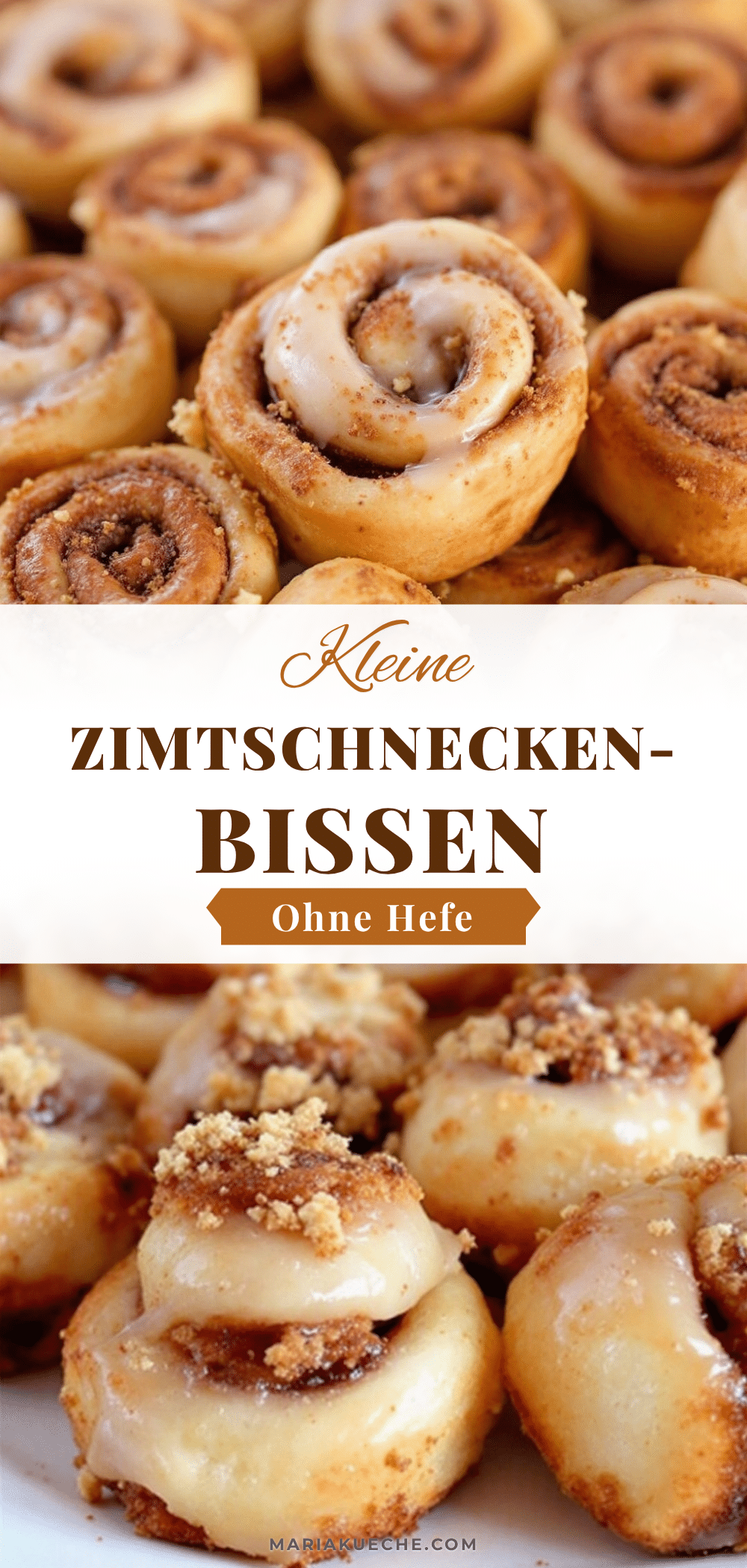 kleine zimtschnecken-bissen ohne hefe recipe