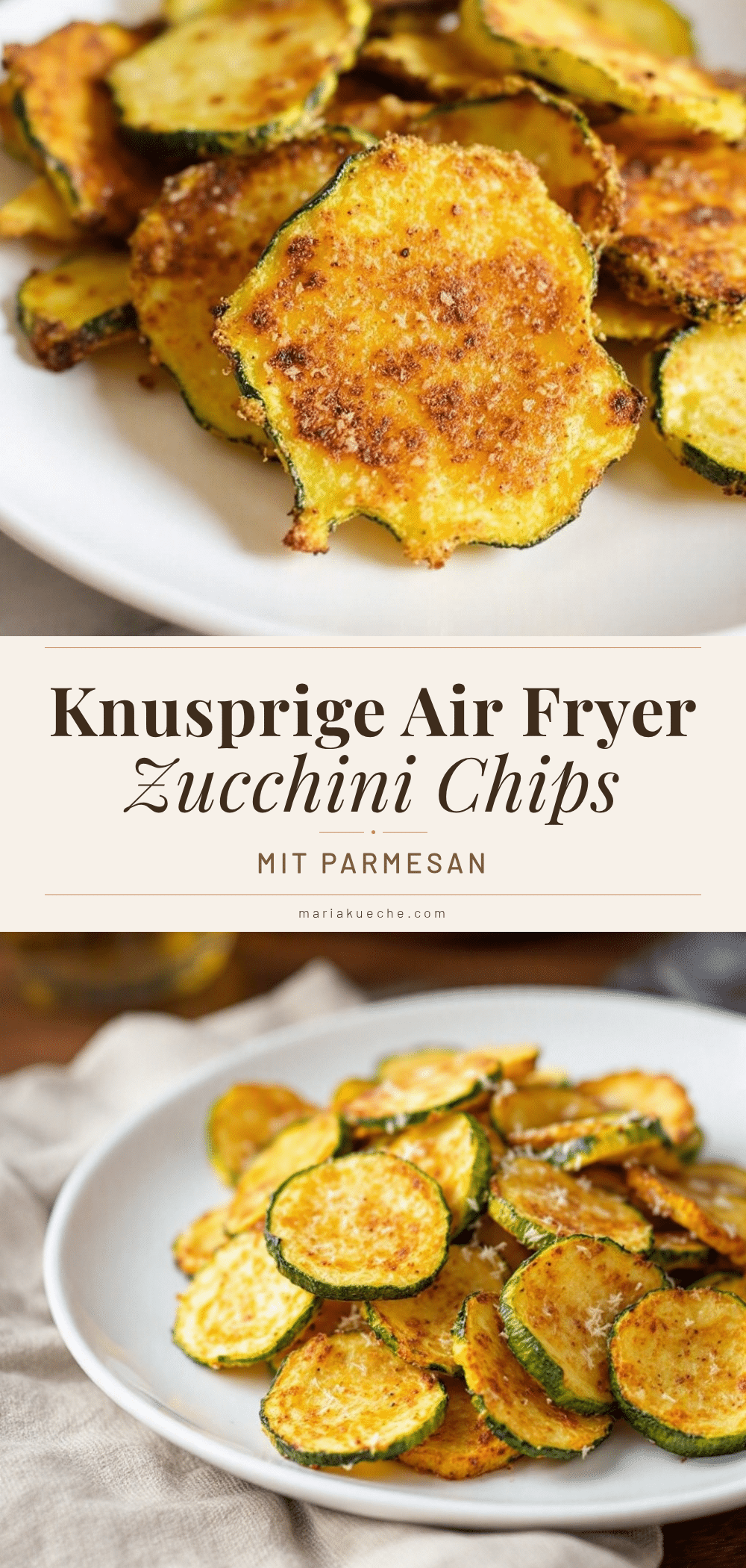 Knusprige Air Fryer Zucchini Chips recipe