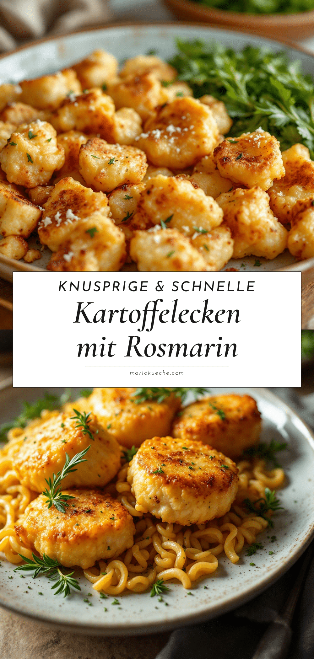 Knusprige Airfryer-Kartoffelecken mit Rosmarin recipe