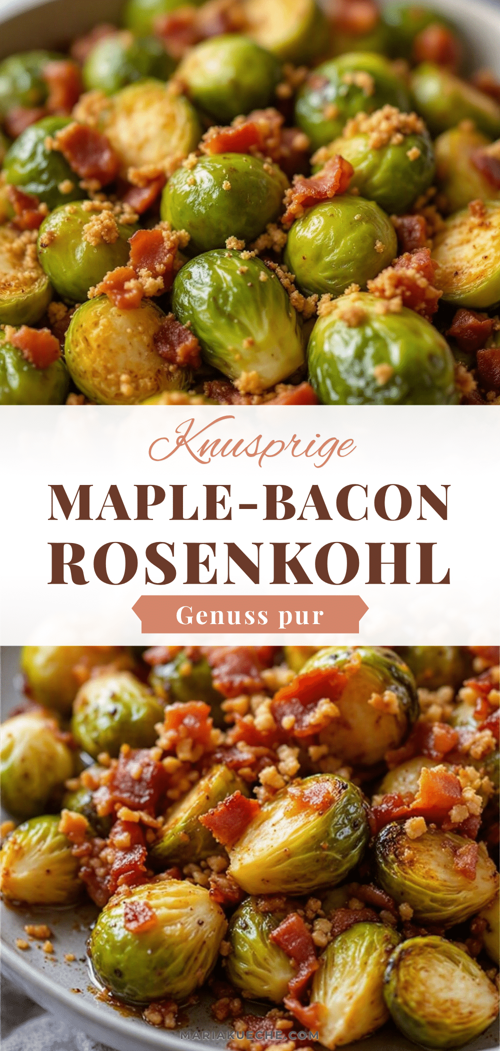 knuspriger maple-bacon rosenkohl recipe